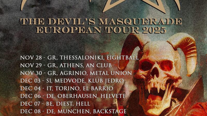 Helstar auf „The Devil’s Masquerade“ Tour 2025