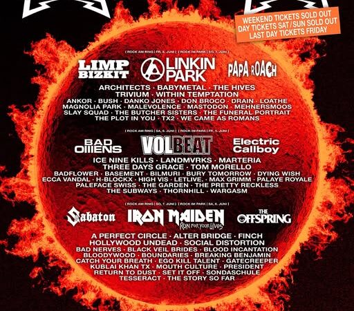 Das Line-Up für Rock im Park steht!