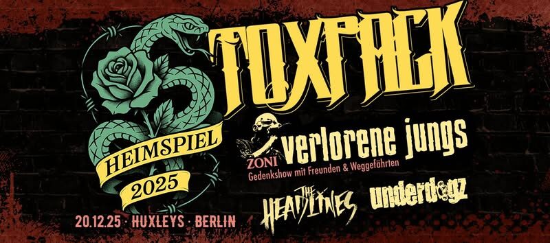 Neues aus dem Hause: Toxpack