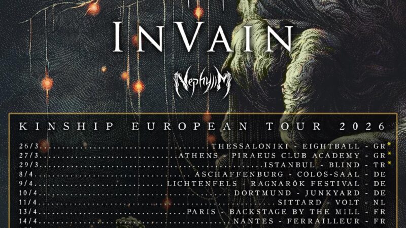 Iotunn auf erster Headliner Tour 2026