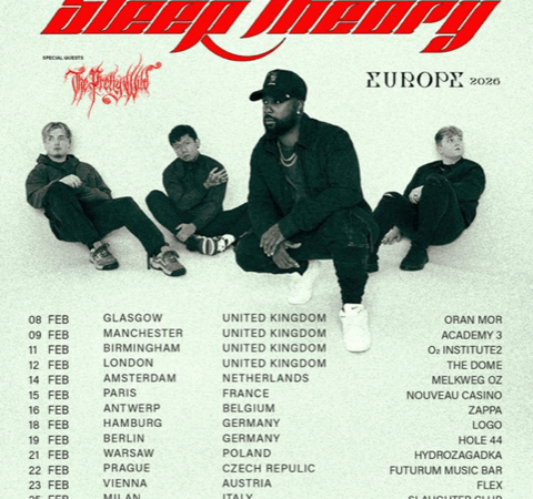Sleep Theory auf Europa-Tour 2026