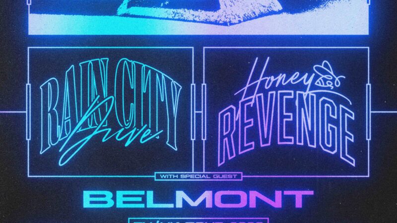 Rain City Drive mit Honey Revenge und Belmont auf Europa Tour 2026
