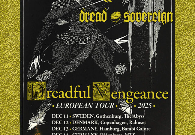 Smoulder auf „Dreadful Vengeance“ Tour 2025