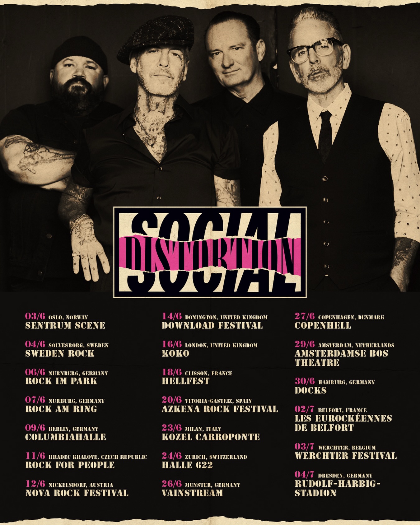 Social Distortion kommen im Sommer zu uns