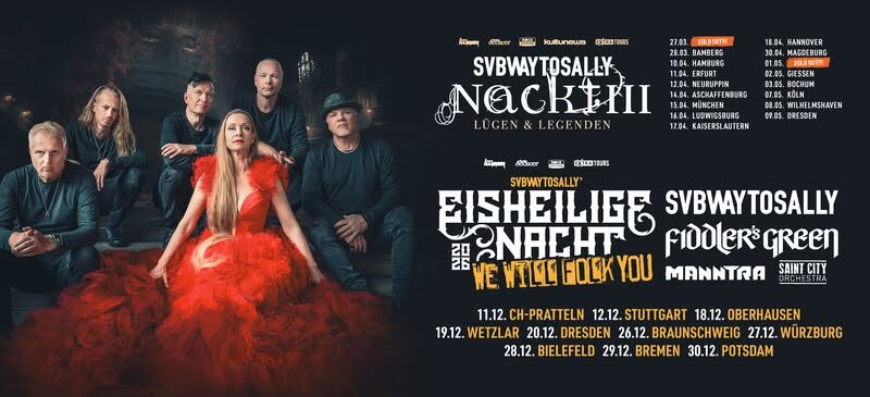 Subway To Sally auf Tour 2026