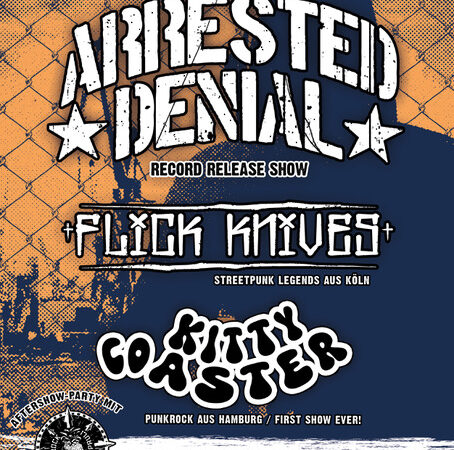 Arrested Denial geben Album-Releasepartys