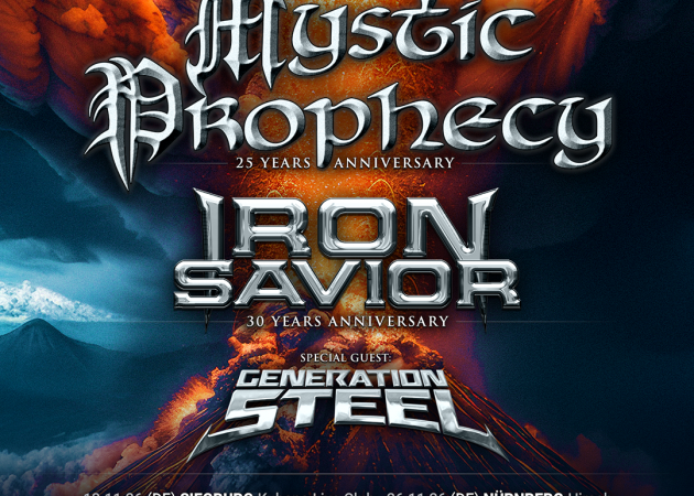 Mystic Prophecy auf „Heavy Metal Mania“ Tour