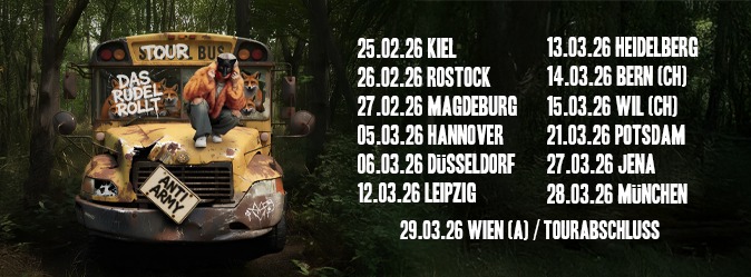 Antifuchs auf „Das Rudel rollt“ Tour 2026