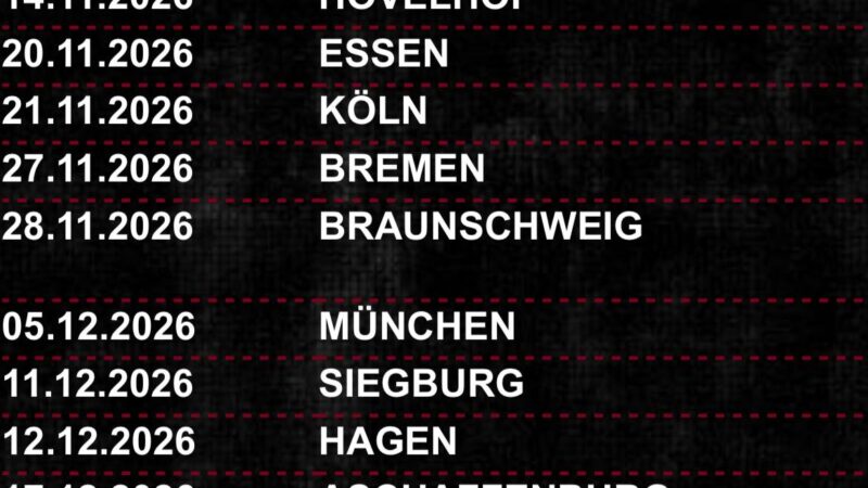 Extrabreit auf „Weihnachts-Blitztournee“