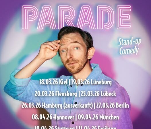 Hendrik von Bültzingslöwen auf „Parade“ Tour