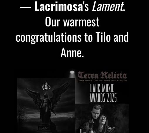 Neues aus dem Hause: Lacrimosa