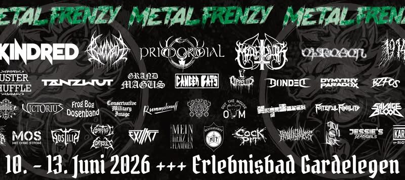 12. Metal Frenzy Open Air 10.-13.06.26 (DE)