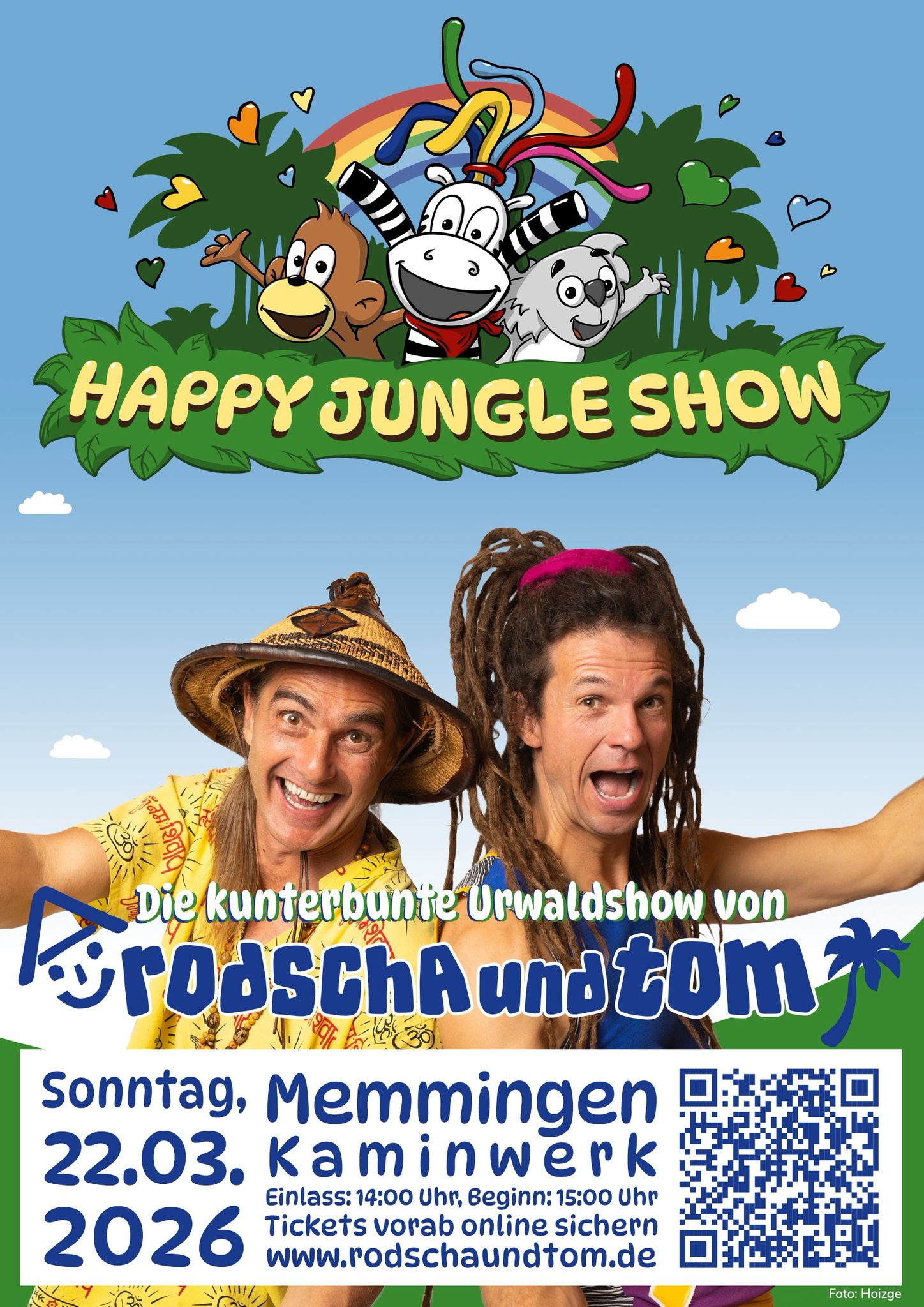 Happy Jungle Show auch im Kaminwerk Memmingen