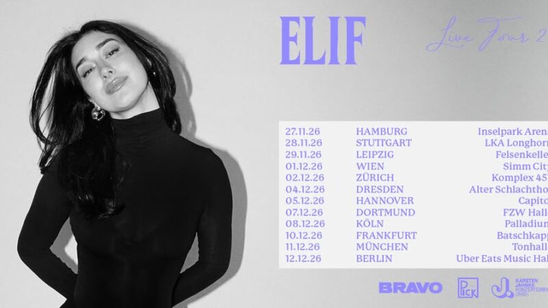 Elif ab November auf Tour