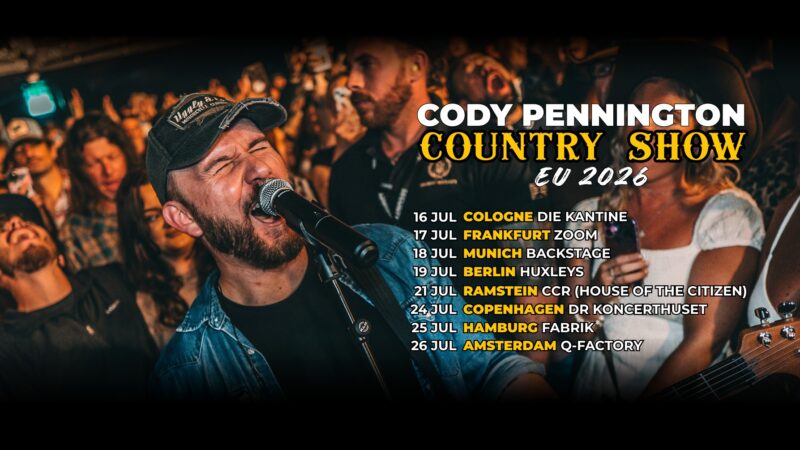 Cody Pennington auf „Country Show“ Tour