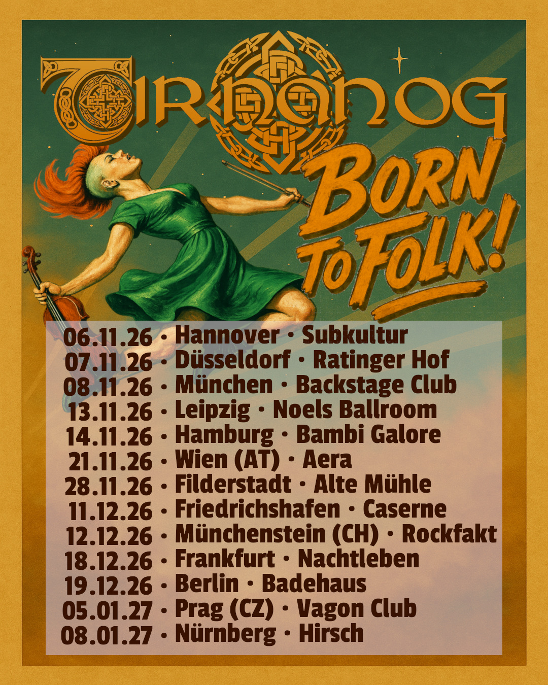 Tir Nan Og – auf Jubiläumstour 2026