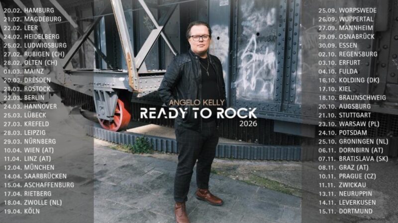 Angelo Kelly im Backstage, München am 12.04.26