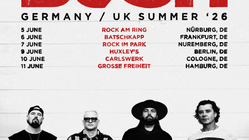 Bush auf Europa / UK-Tour