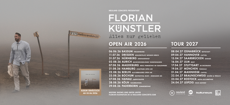 Florian Künstler auf “Alles nur geliehen” Tour