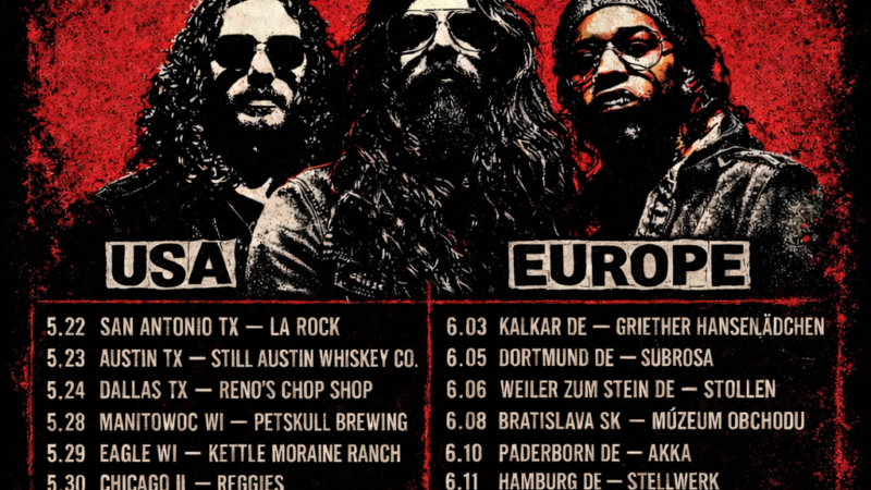 Jason Kane & The Jive auf Europa Tour
