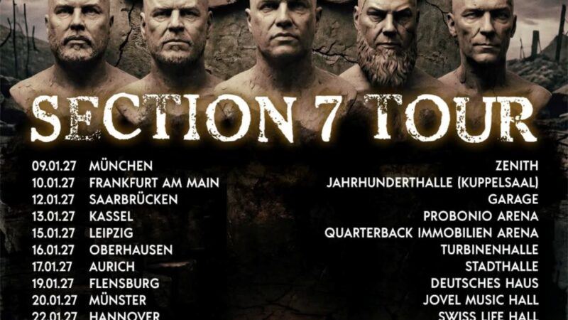 tAKiDA auf “Section 7” Tour 2027
