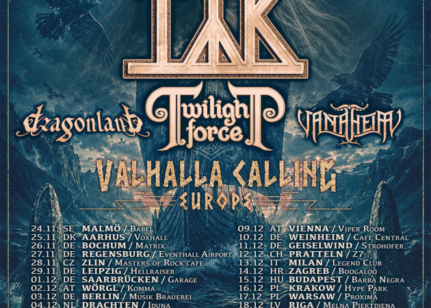 Valhalla Calling Europe Tour mit Vanaheim
