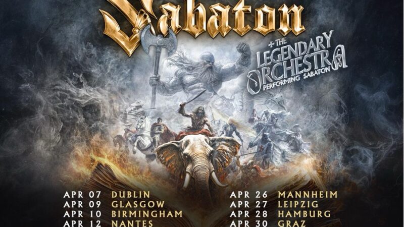 Sabaton mit “The Legendary Tour” Part 2 2027