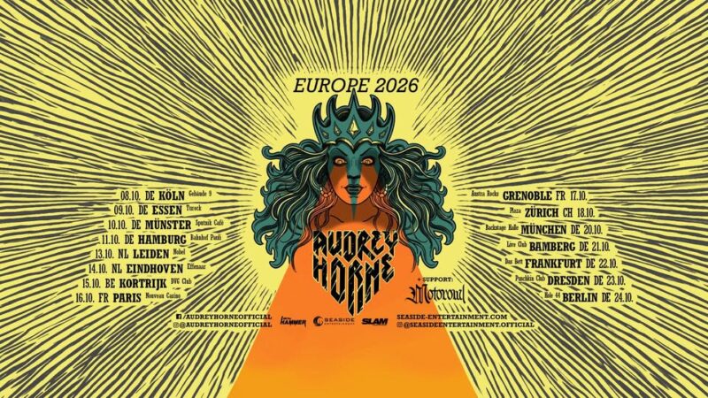 Audrey Horne auf Europe Tour 2026