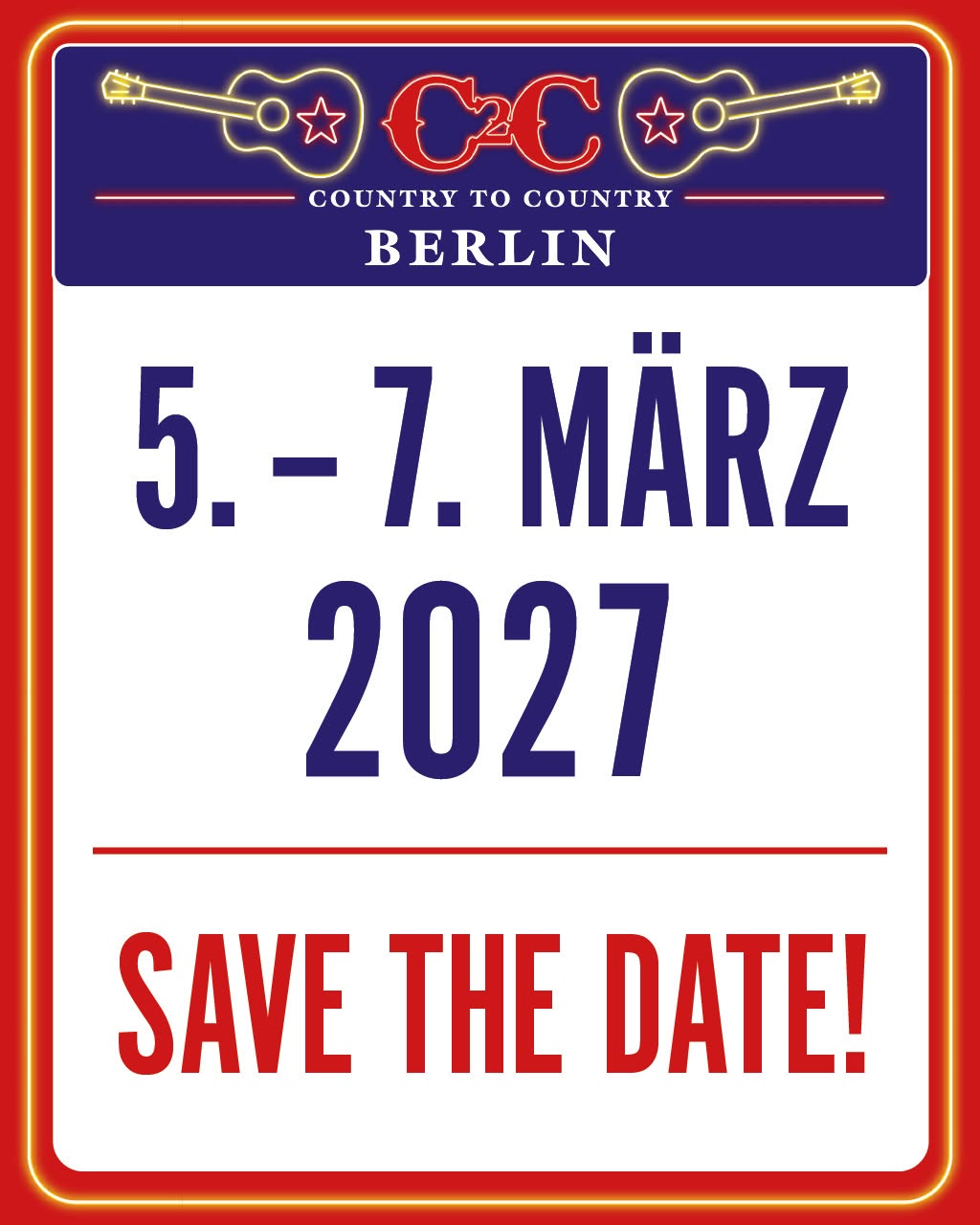 Country To Country 05.-07.03.2026 in Berlin