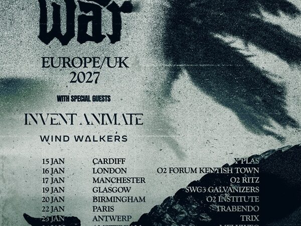 Wage War auf Headline Tour mit Invent Animate & Wind Walkers 2027