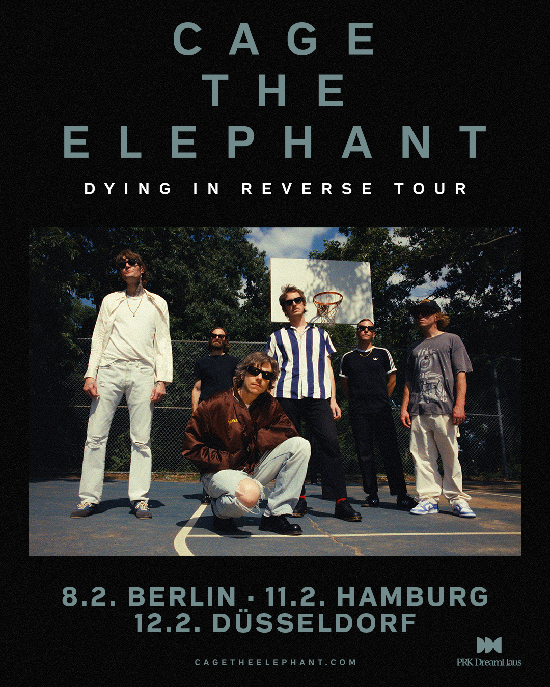 Cage The Elephant auf “Dying In Reverse” Tour 02/27