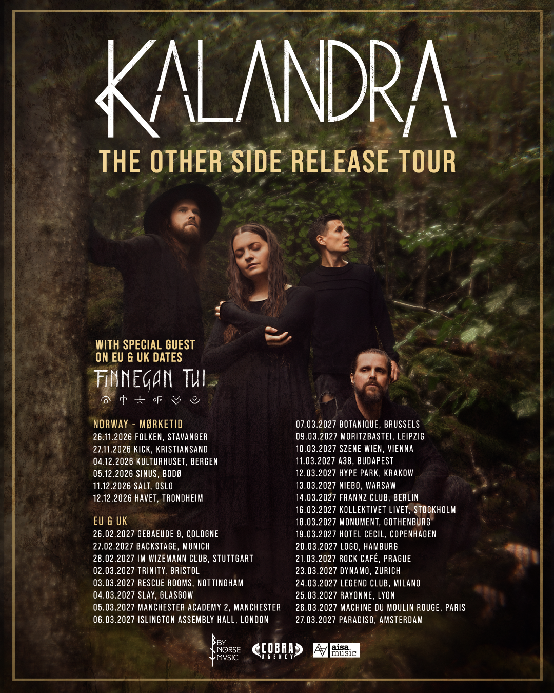 Kalandra auf „The Other Side“ Release Tour
