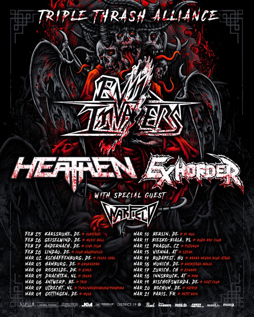 Evil Invaders auf Co-Headline Tour 2027
