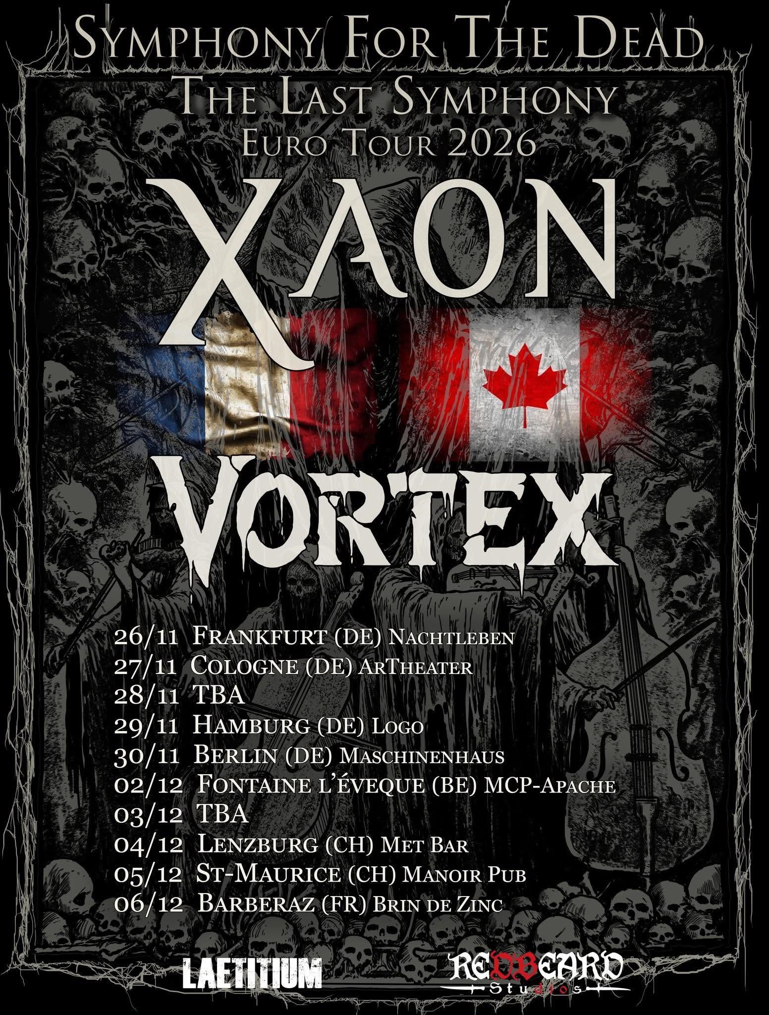 “Symphony For The Dead – The Last Symphony” Euro Tour 2026