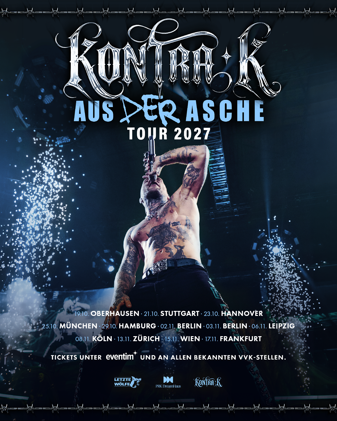 Kontra K auf “Aus der Asche” Tour 2027