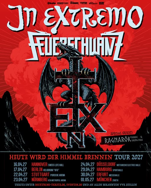 “Heute wird der Himmel brennen” Tour 2027