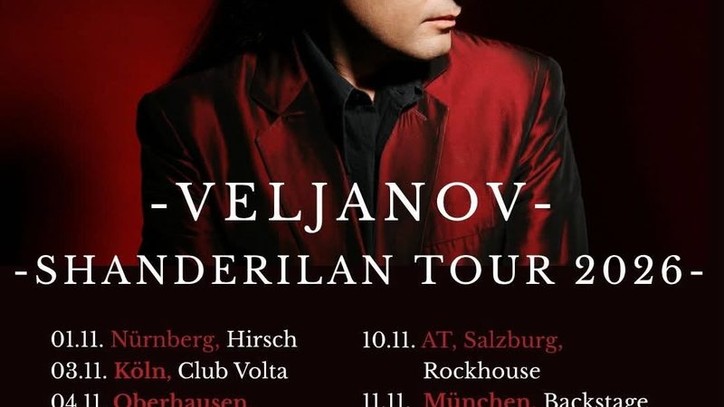 Veljanov auf “Shanderilan” Tour 2026
