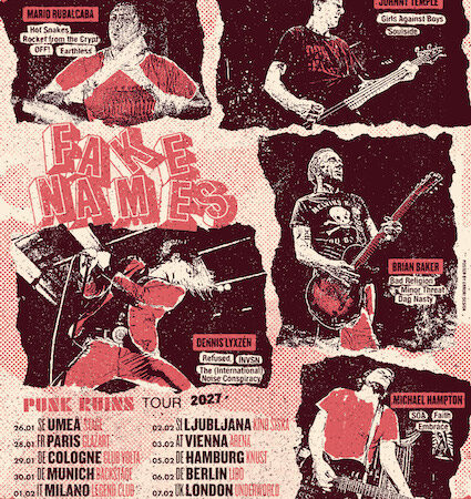 Fake Names auf “Punk Ruins” Tour 2027