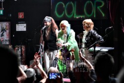 Seraina Telli, Mike Malloth, Rahel Mueller during the Color Addict Tour 2025 at Backstage Club, Munich, Germany.