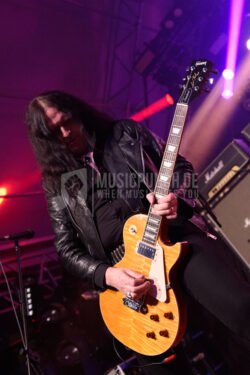 Asomvel during the Airbourne Gutsy Tour 2026 at Tonhalle, Munich.